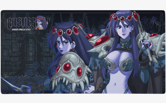 Dungeon Crawler Mouse Pad (Blue)