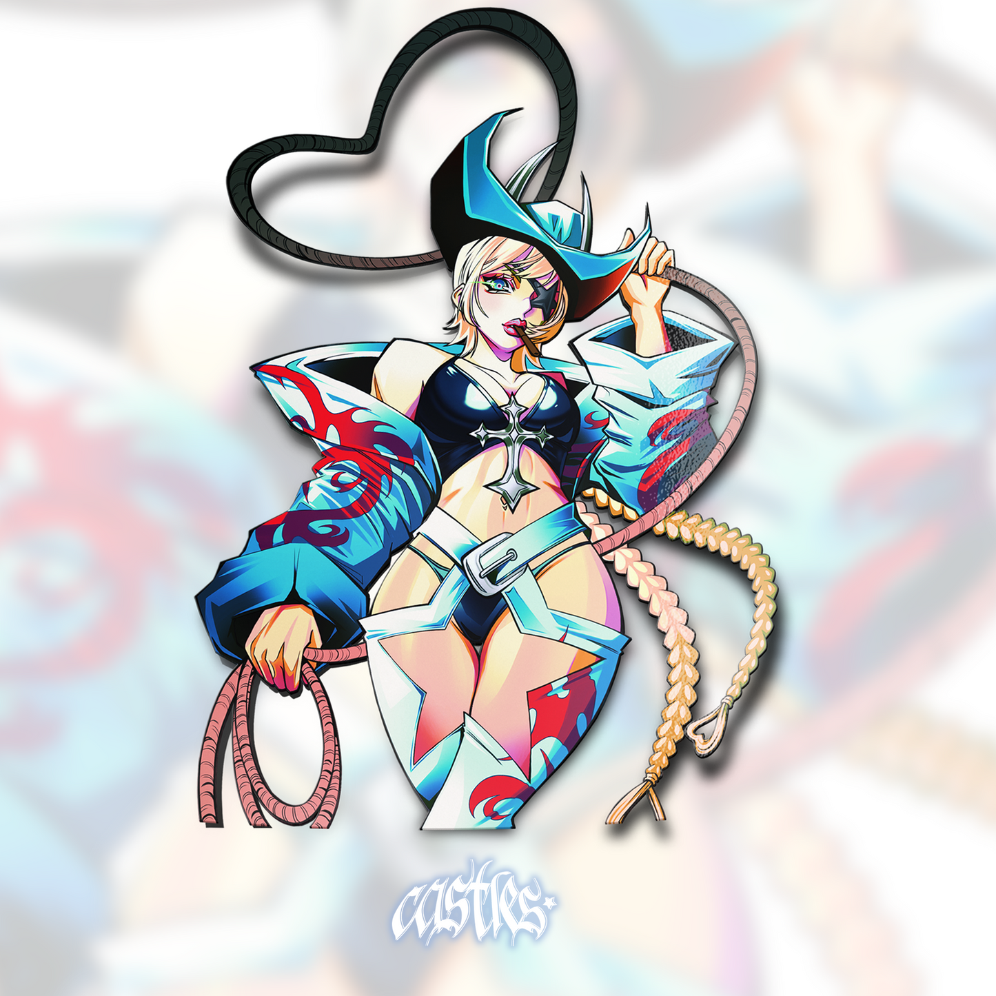 Cowgirl Sticker