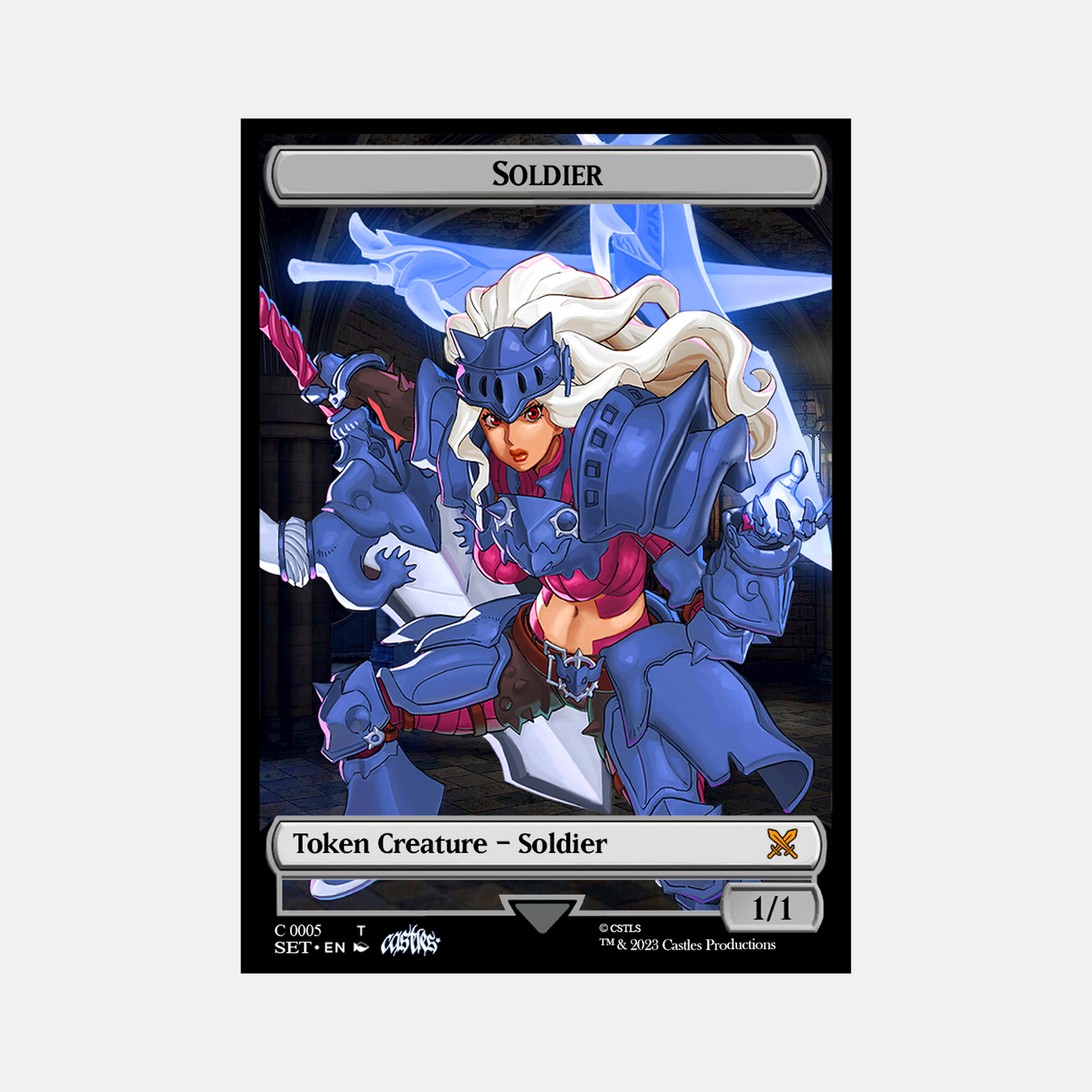 DC Soldier Token Card (Bundle)