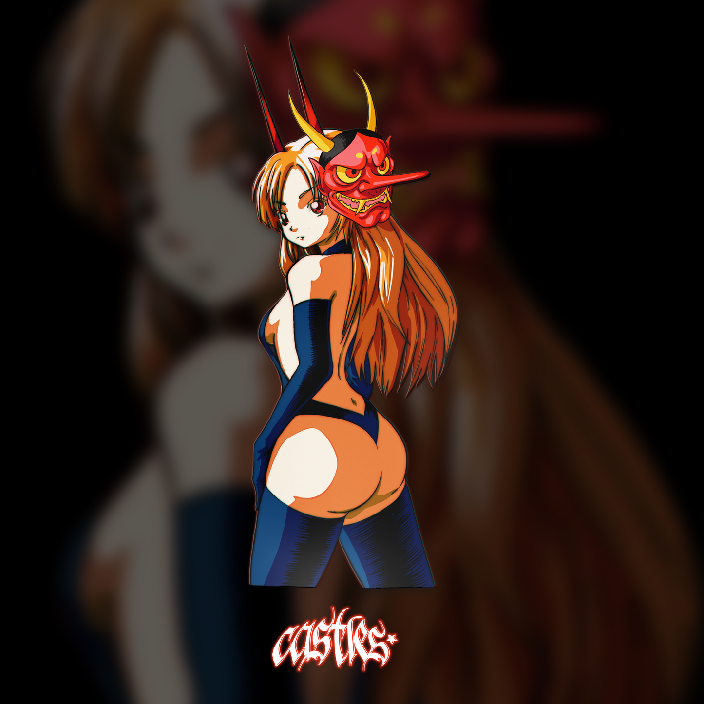 Oni Sticker