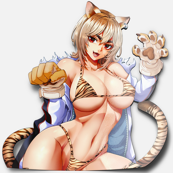 Tiger Girl v3 Sticker
